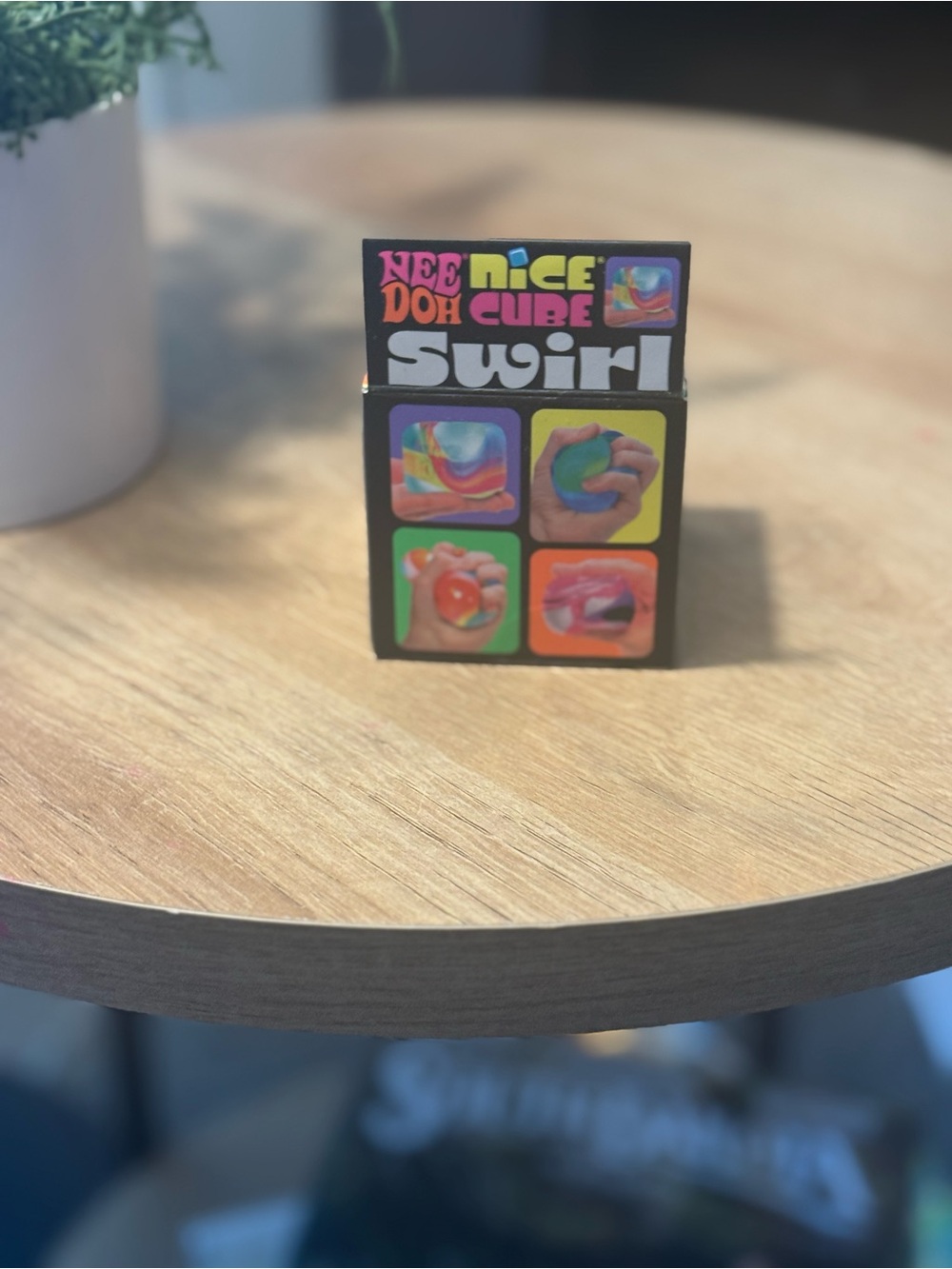 Needoh nice cube swirl (orange/yellow) (authentic schylling) New in box. - Picture 4 of 5